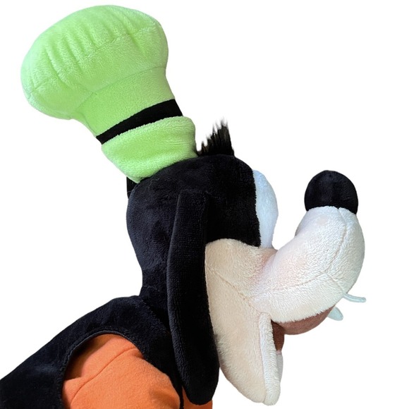 Disney Store GOOFY 18 Inch Plush Genuine Original Authentic Orange Blue Green - Picture 9 of 11